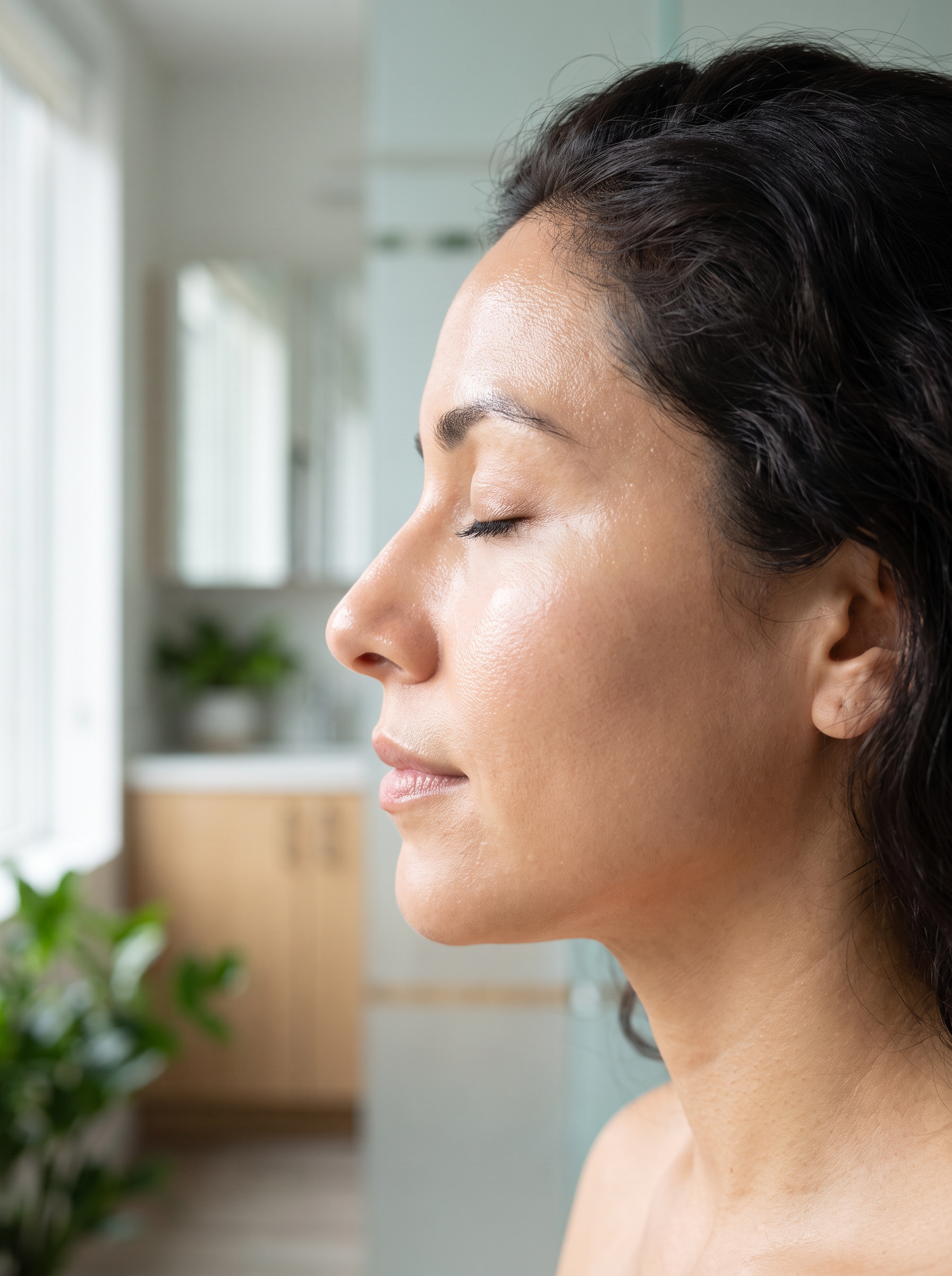 Smooth, contoured chin and jawline after Radiesse at Houston Wellness & Aesthetics in Houston
